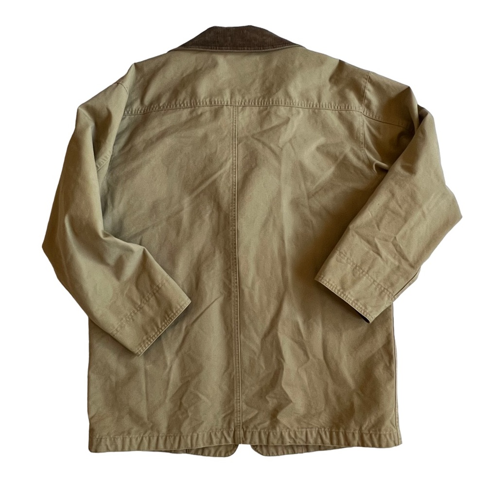 SOLD L. L. Bean Mens Original Field Canvas Barn Jacket Flannel Lining M - Picture 10 of 12